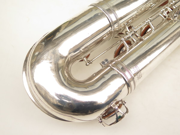 Saxophone baryton Selmer Mark 6 argenté Sib (14)