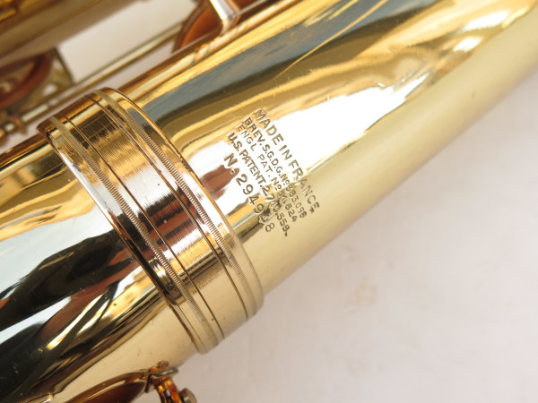 Saxophone baryton Selmer Mark 6 verni Sib (13)