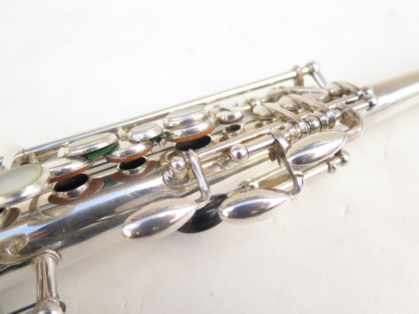 Saxophone soprano Selmer Mark 6 argenté (10)