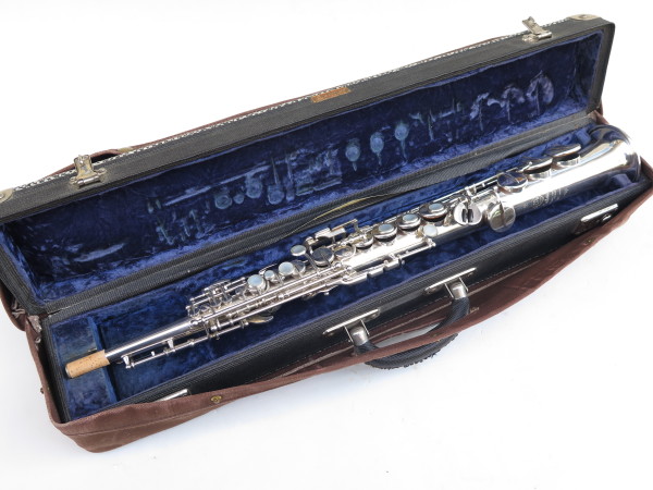 Saxophone soprano Selmer Mark 6 argenté (2)