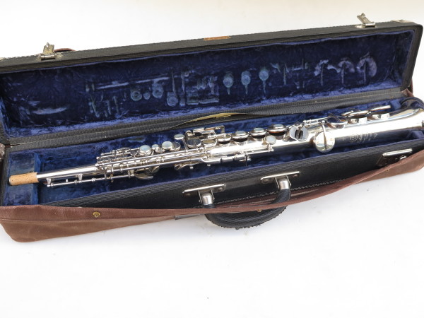 Saxophone soprano Selmer Mark 6 argenté (4)