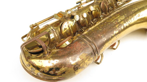 Saxophone ténor Buescher Big B verni gravé (1)