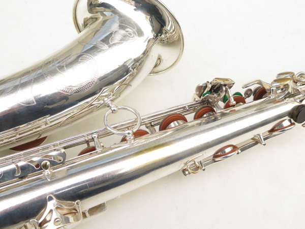 Saxophone ténor Selmer Mark 6 argenté gravé (12)