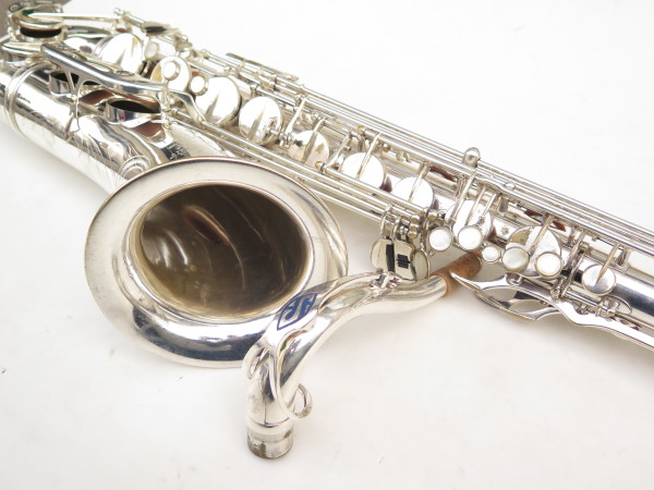 Saxophone ténor Selmer Mark 6 argenté gravé (13)