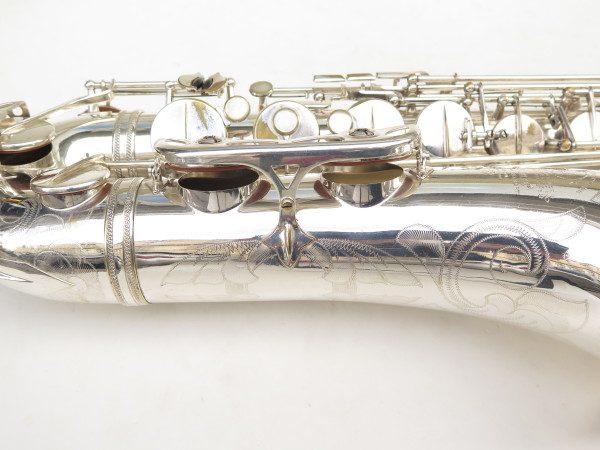 Saxophone ténor Selmer Mark 6 argenté gravé (14)