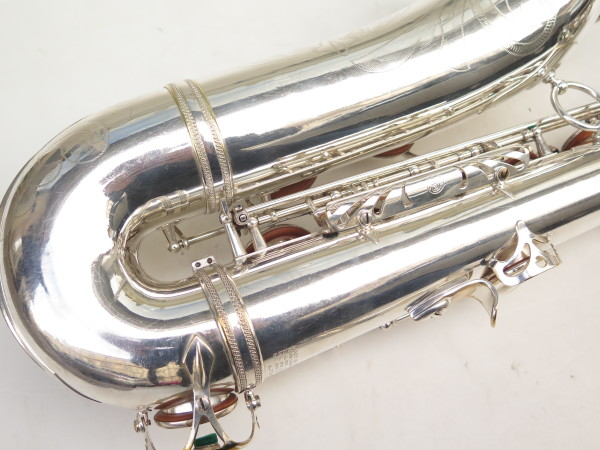 Saxophone ténor Selmer Mark 6 argenté gravé (17)