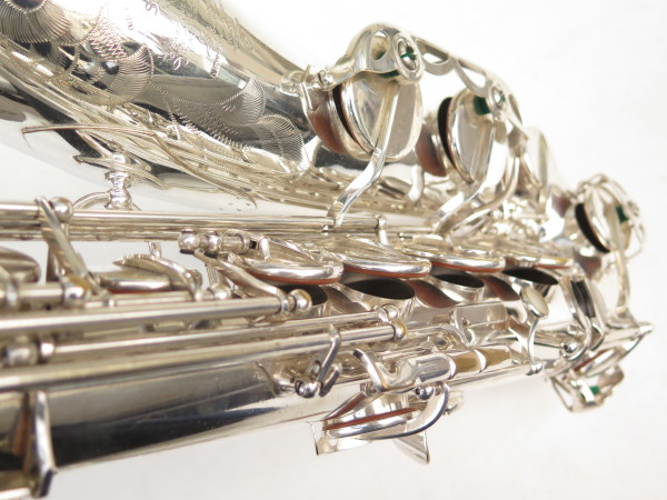 Saxophone ténor Selmer Mark 6 argenté gravé (2)