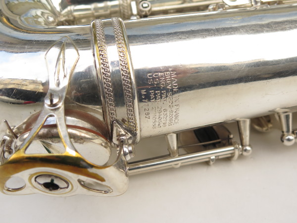 Saxophone ténor Selmer Mark 6 argenté gravé (4)