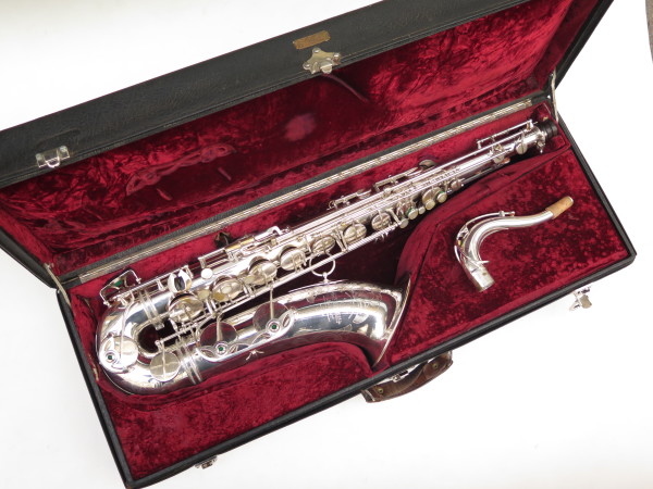 Saxophone ténor Selmer Mark 6 argenté gravé (5)