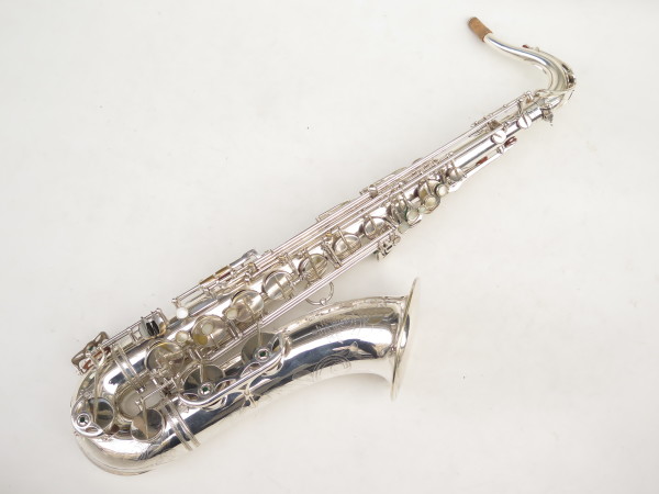 Saxophone ténor Selmer Mark 6 argenté gravé (6)