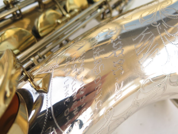 Saxophone ténor King Super 20 Silversonic pavillon bocal argent massif (16)