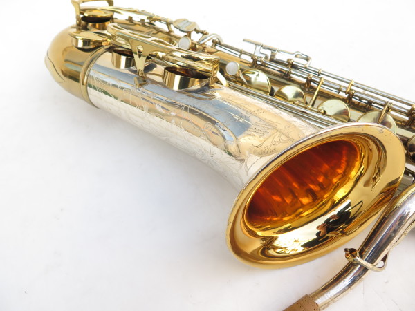 Saxophone ténor King Super 20 Silversonic pavillon bocal argent massif (5)