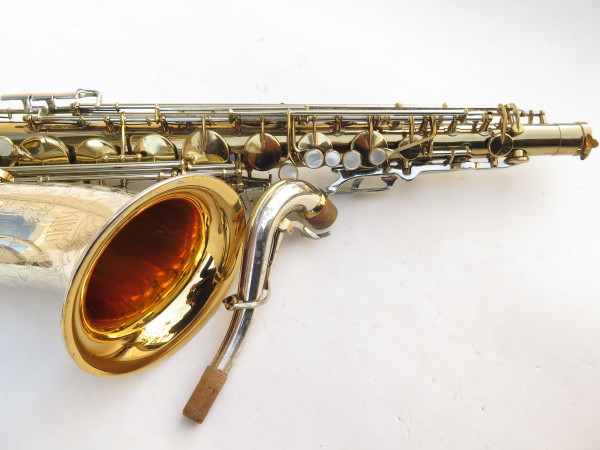 Saxophone ténor King Super 20 Silversonic pavillon bocal argent massif (6)