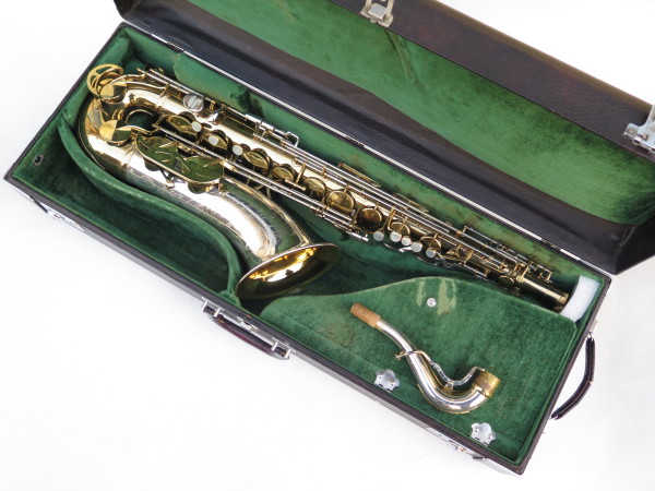 Saxophone ténor King Super 20 Silversonic pavillon bocal argent massif (9)