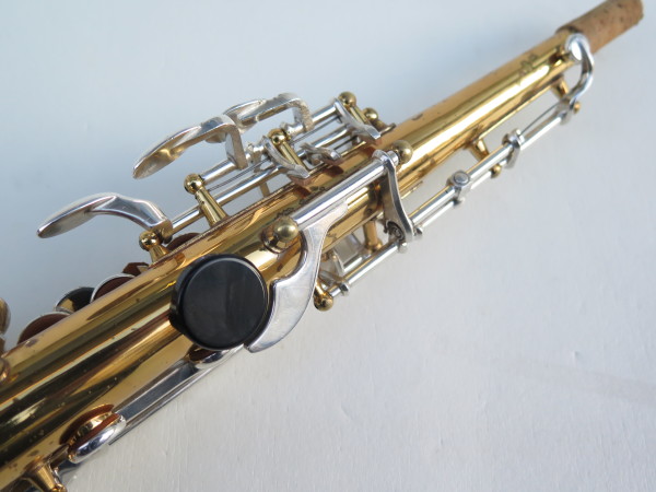 Saxophone soprano Selmer Mark 6 verni clétage argenté (14)