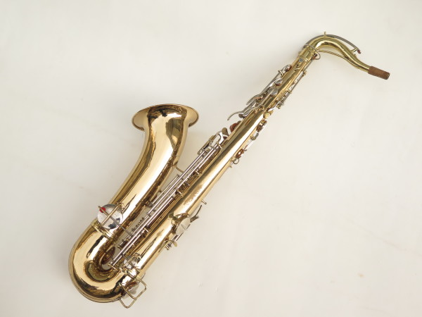 Saxophone ténor Conn transitionnel verni gravé clétage argenté (11)