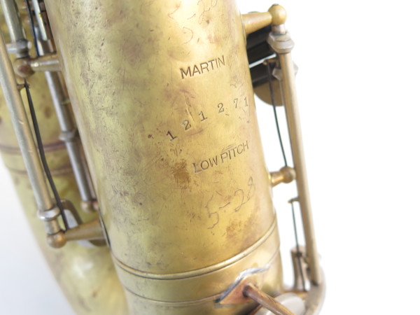 Saxophone ténor Martin Handcrafted Committee 1 gravé (16)