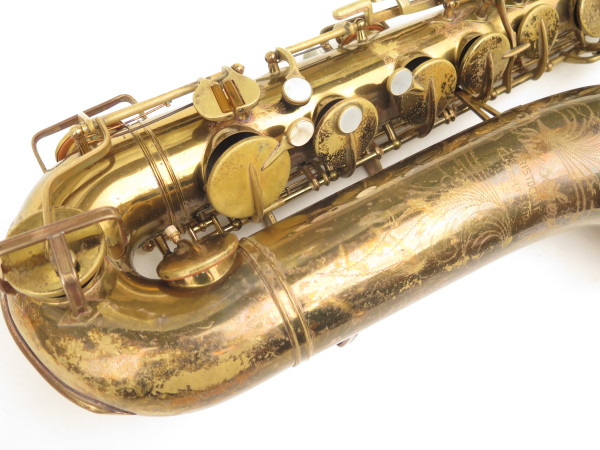 Saxophone ténor Buescher Aristocrat verni gravé (9)